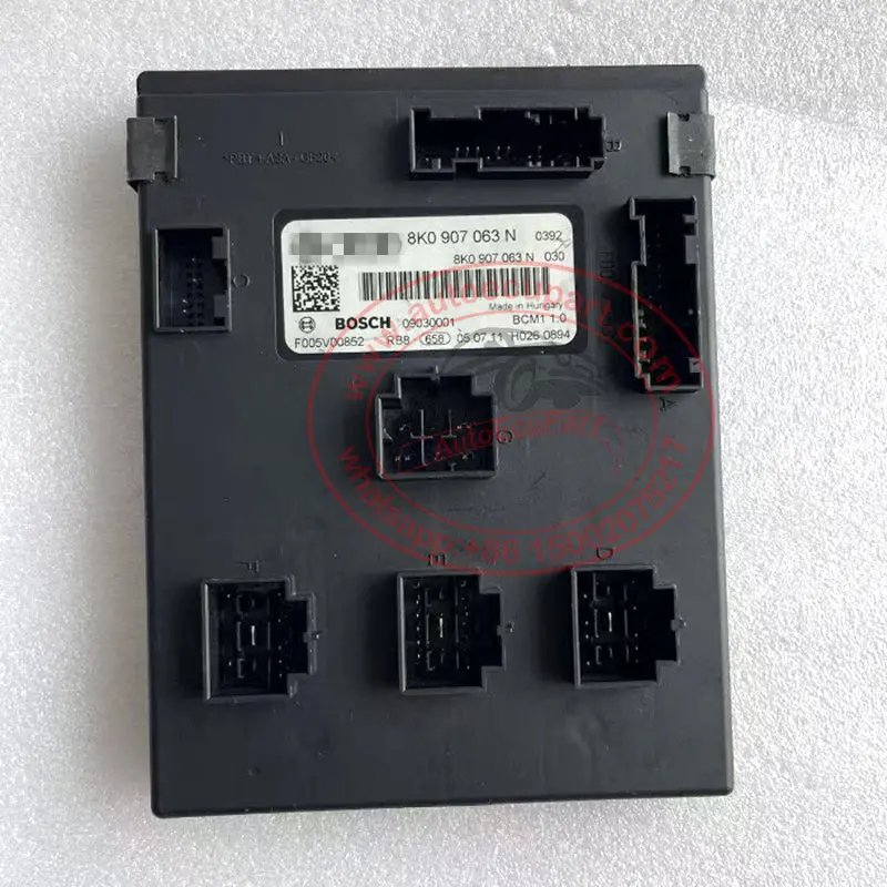 Used Bcm 8K0907063n For Audi A4 S4 B8 8K (8K0 907 063 N) Body Control Unit 1