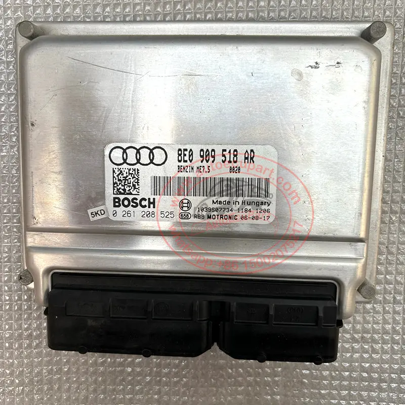 Used Original Ecu 0261208525 8E0909518ar For Audi A4 (8E0 909 518 Ar) 1