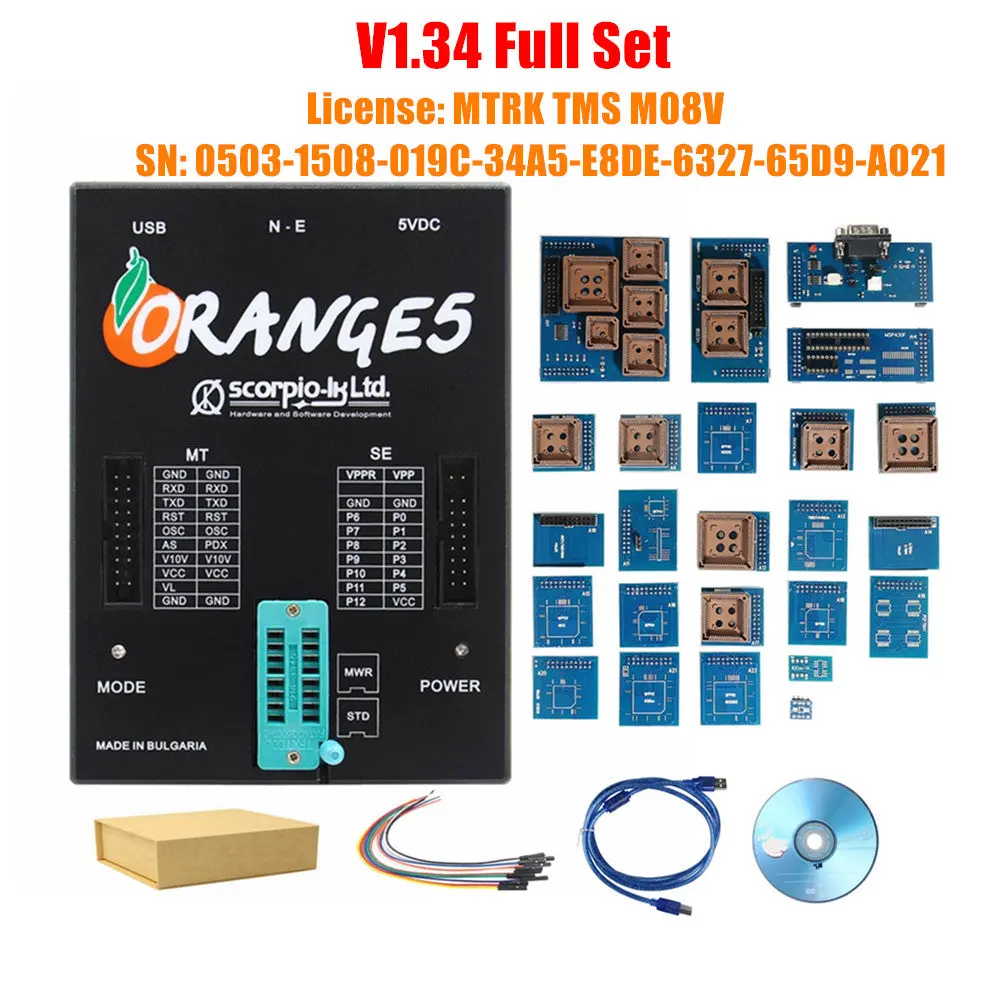 V1.34 China Orange5 Programmer Orange-5 Chip Program 1
