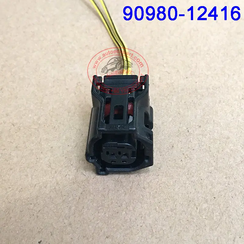 1X Genuine Wheel Speed Sensor Abs Connector Repair Plug For Toyota 90980-12416 1