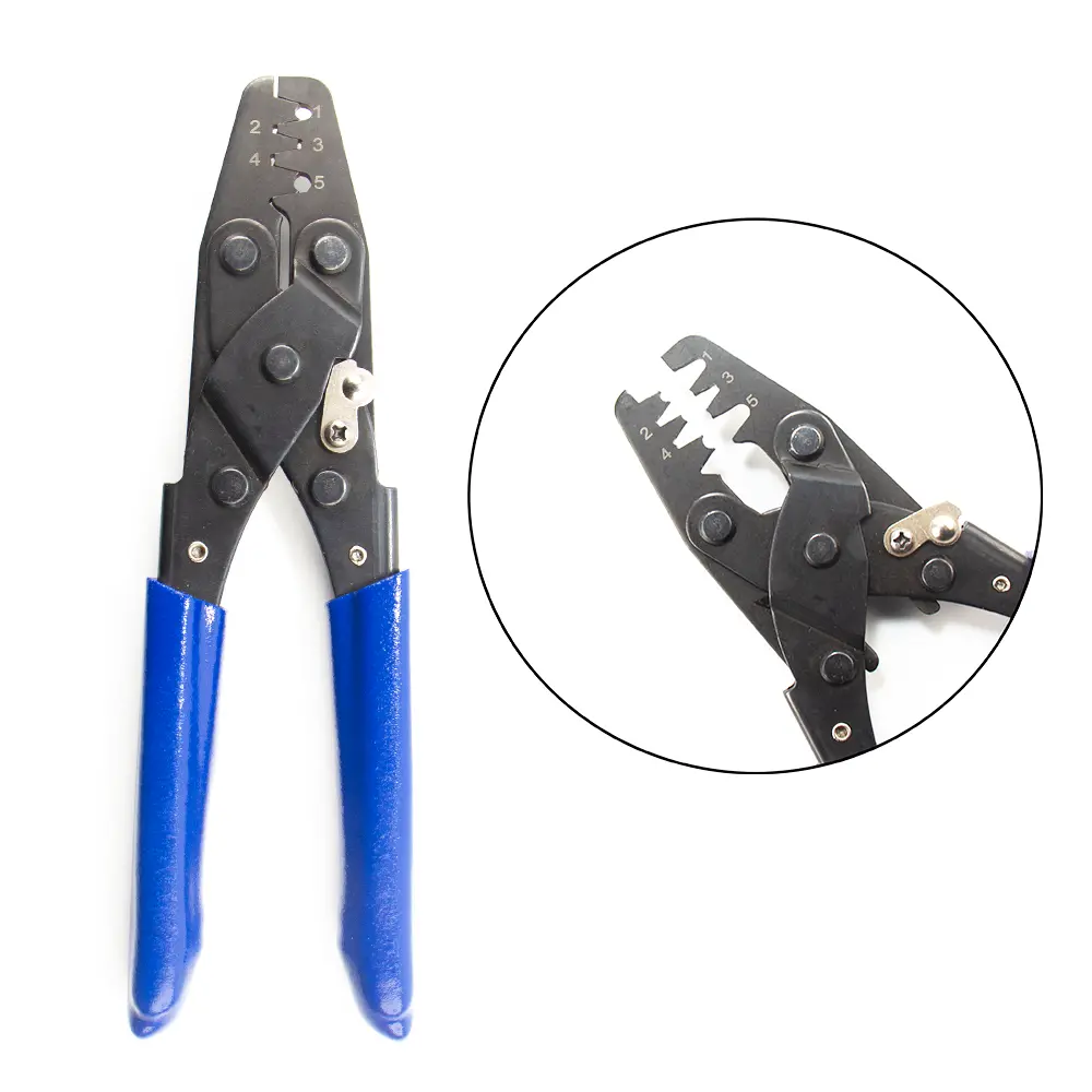 Wire Terminal Pin Plier Crimp Tool For 1/1.5/1.8/2.2/2.8/3.5Mm Electric Connector Plug 1
