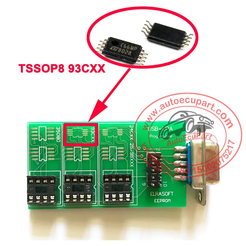 With Tssop8 93Cxx Socket Eeprom Adapter For Upa Usb V1.3 Uupa Chip Programmer 1