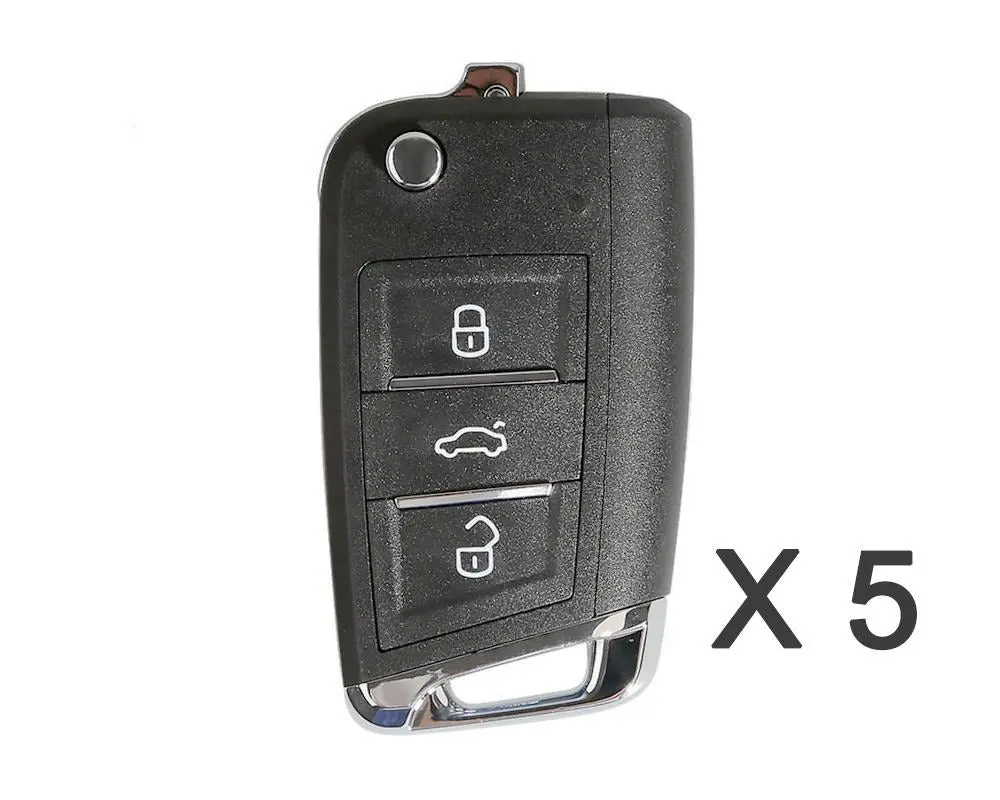 Xhorse Xemqb1en Vvdi Super Remote Control Flip Car Key Mqb Shape 1