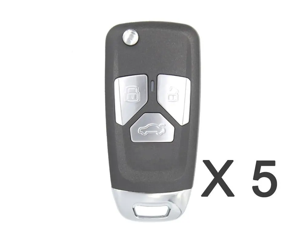 Xkau01en Xhorse Vvdi2 Vvdi Key Tool Wire Remote Key 3 Button Audi Type 1