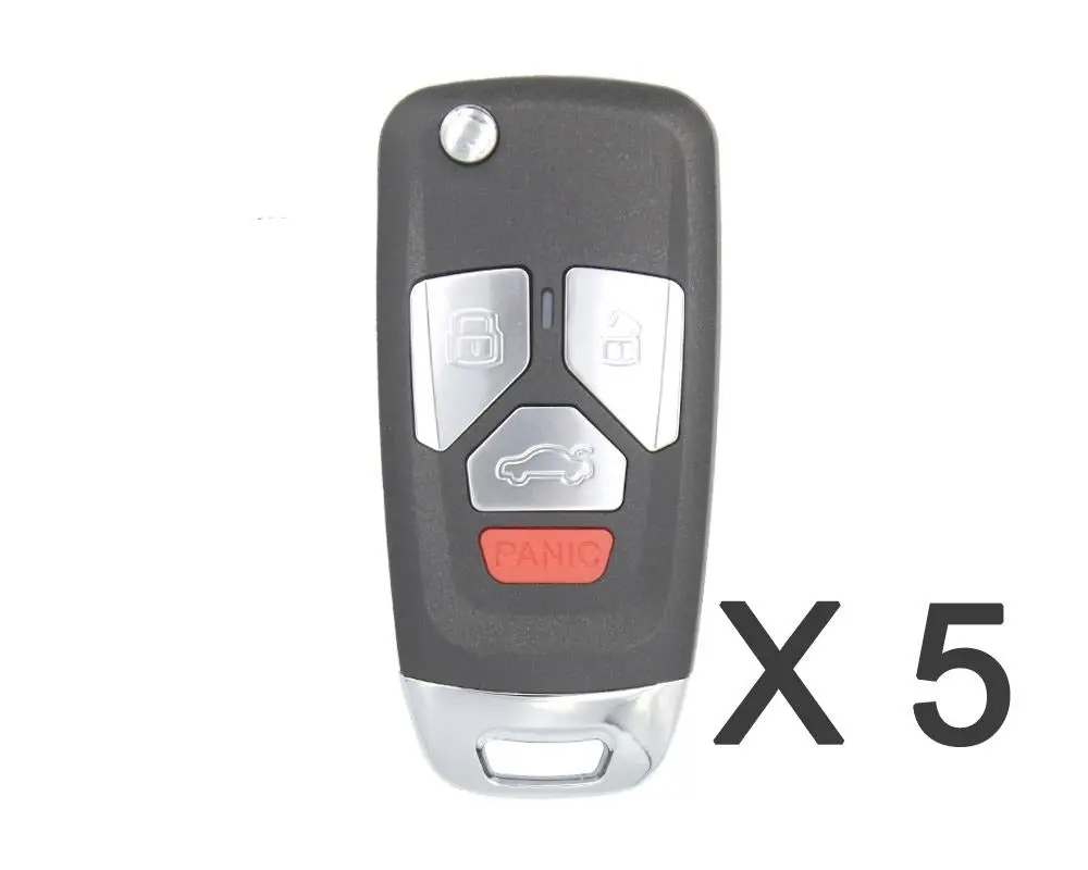 Xkau02en Xhorse Vvdi2 Vvdi Key Tool Wire Remote Key 4 Button Audi Type 1