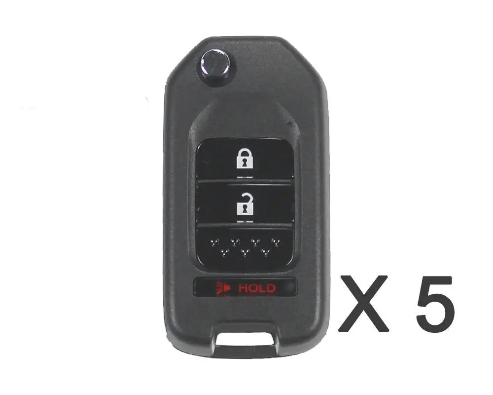 Xkho02en Xhorse Vvdi2 Vvdi Key Tool Wire Remote Key 3 Button Honda Type 1