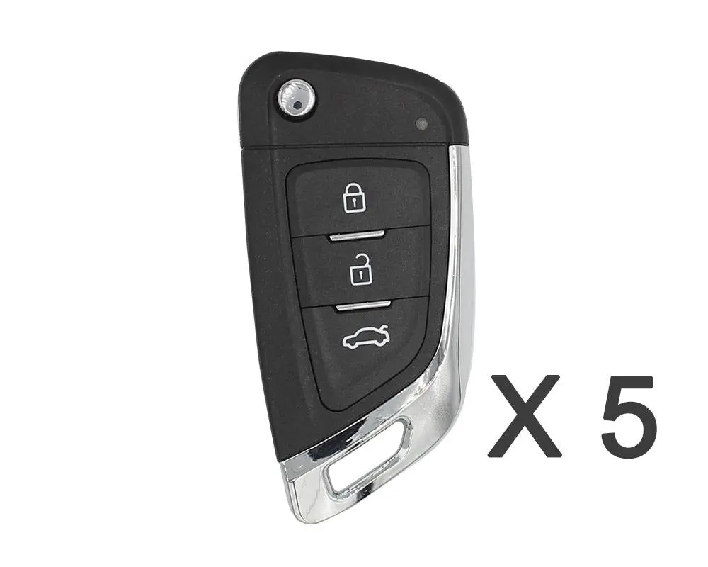 Xkkf03en Xhorse Vvdi2 Vvdi Key Tool Wire Remote Key 3 Button 1