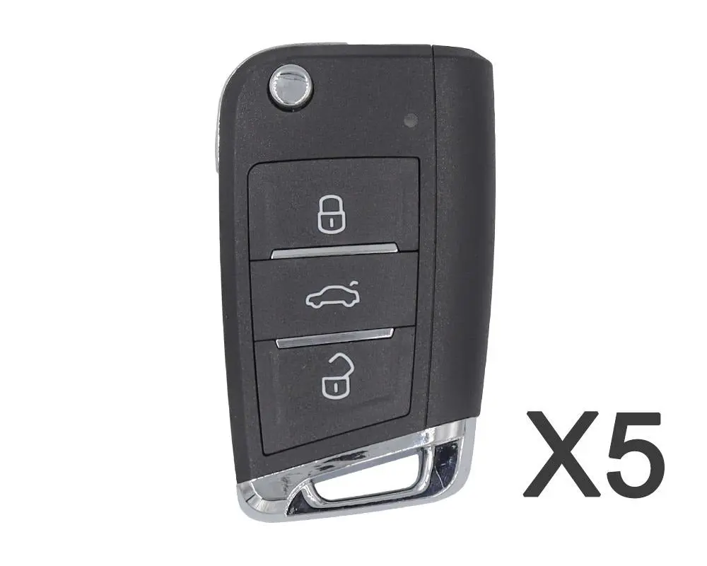 Xkmqb1en Xhorse Vvdi2 Vvdi Key Tool Flip Wire Remote Key 3 Button 1