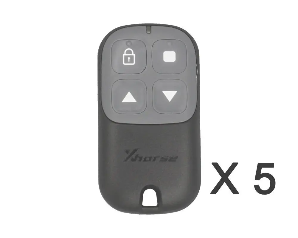 Xkxh03en Xhorse Vvdi2 Vvdi Key Tool Wire Remote Key 4 Button Black Color 1