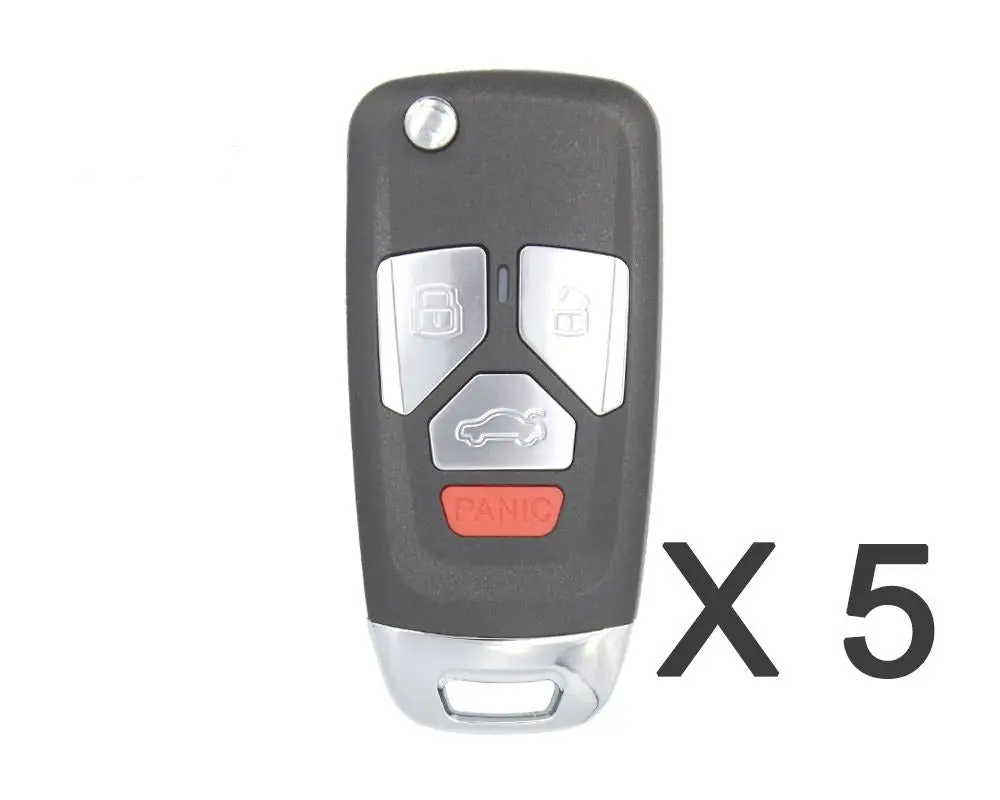 Xnau02en Xhorse Vvdi2 Vvdi Key Tool Wireless Remote Key 4 Button Audi Type 1
