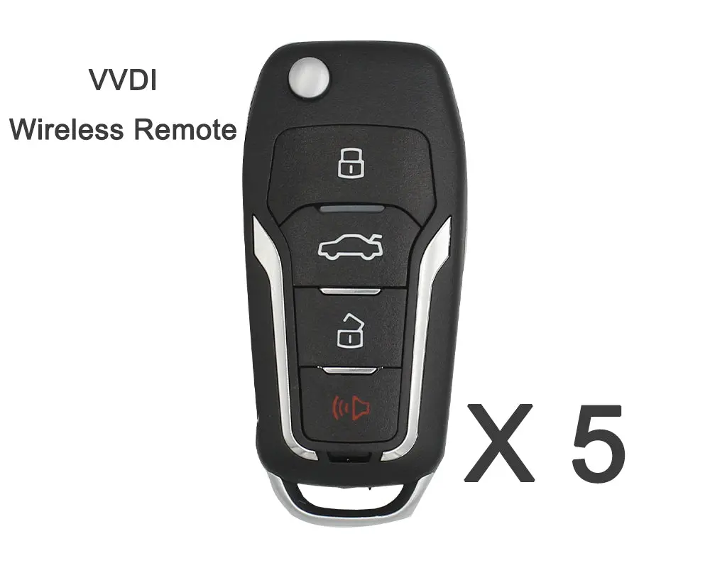 Xnfo01en Xhorse Vvdi2 Vvdi Key Tool Wireless Remote Key 4 Button Ford Type 1