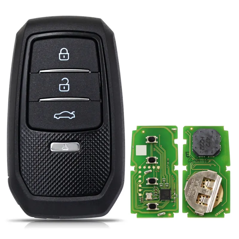 Xsto01en Xhorse Vvdi Universal Smart Key Xm38 Pcb+ Shell Case For Toyota 4D 8A 4A  Global Version 1