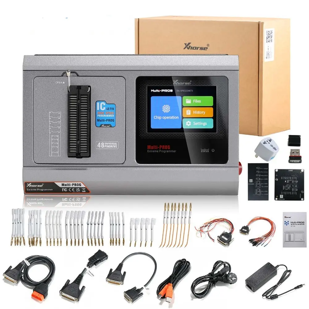 Xhorse Multi-Prog Programmer Pro-Level Ecu Tcu Programmer With Free Mqb48 License Update Version Of Vvdi Prog 1
