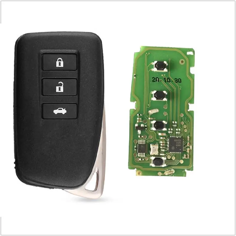 Xhorse Vvdi Xm Universal Smart Keyless 8A Remote Key 3 Button For Lexus, Support Renew And Rewrite 1