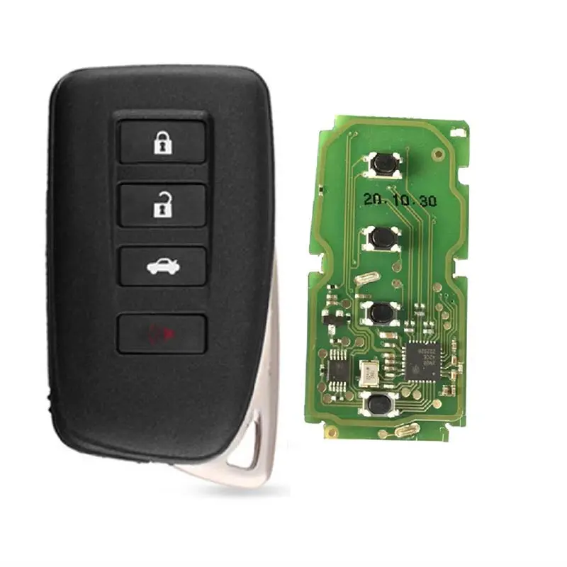 Xhorse Vvdi Xm Universal Smart Keyless 8A Remote Key 4 Button For Lexus, Support Renew And Rewrite 1