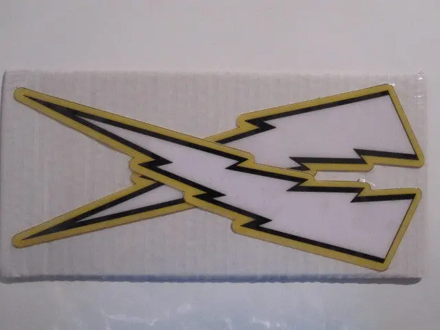 Yamaha, Hannah Lightning Bolt Decals, Reproduction 1