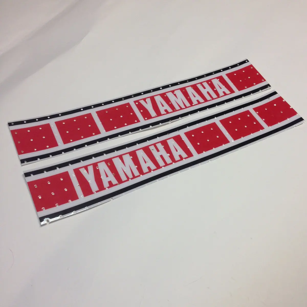 Yamaha, 1977-80, Euro Speed Block Tank Decals, Reproduction 1