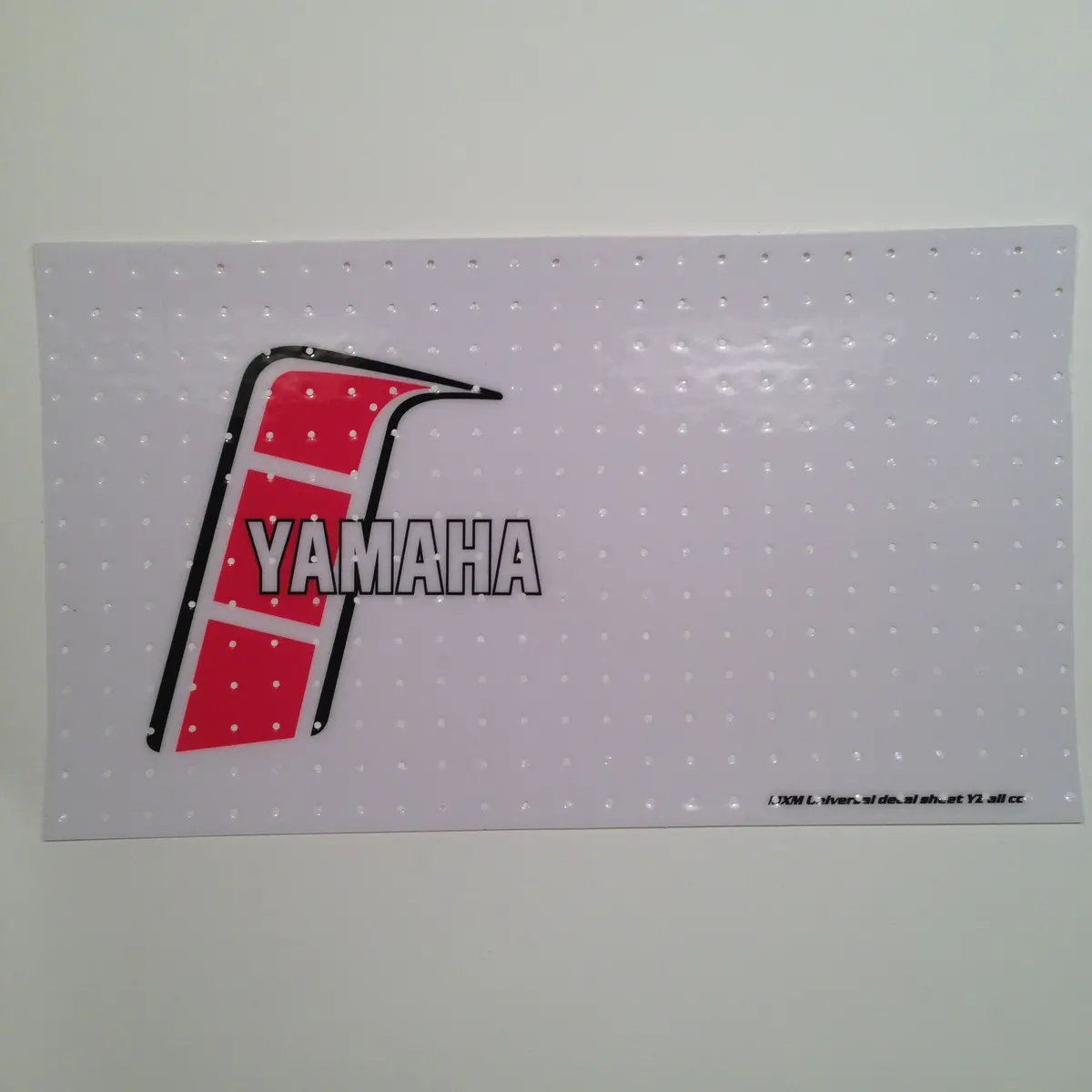 Yamaha, 1982 Yz, Universal Tank Decal Sheets, Reproduction 2