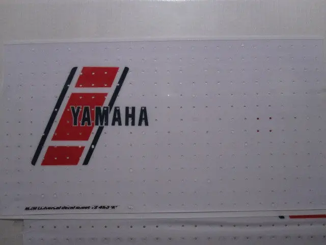 Yamaha, 1983, Yz 490, Universal Euro Tank Decal Sheets, Reproduction 1