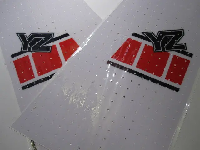 Yamaha, 1985, Yz 125/250, Universal Euro Tank Decal Sheets, Reproduction 1