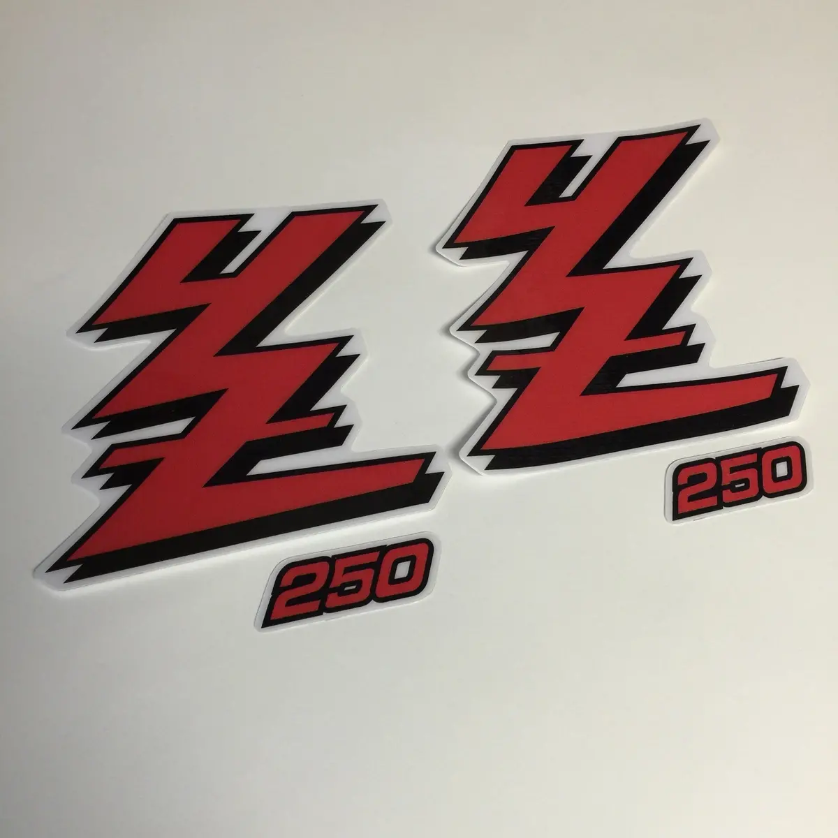 Yamaha, 1989, Yz 250, Rad Decals, Reproduction 1