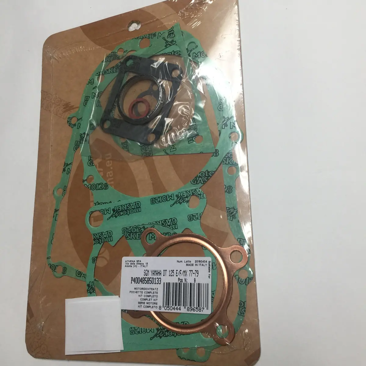 Yamaha, 1977-79, Dt125 And 1977-78 Yz125, Complete Gasket Kit 1