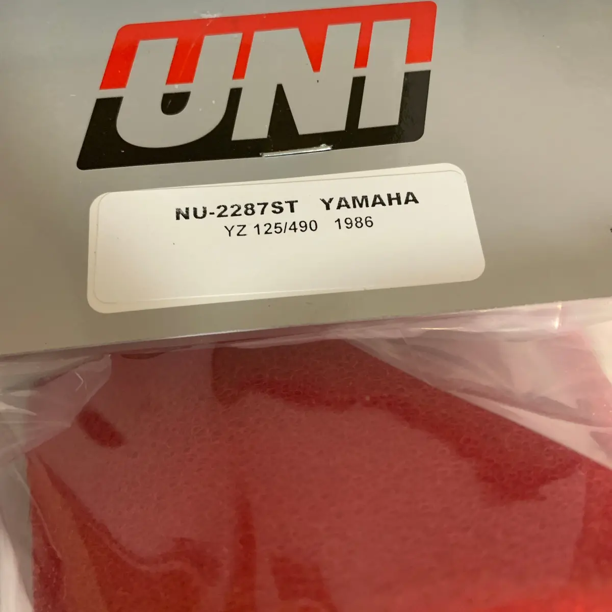 Yamaha, 1986, Yz 125/490, Air Filter 1
