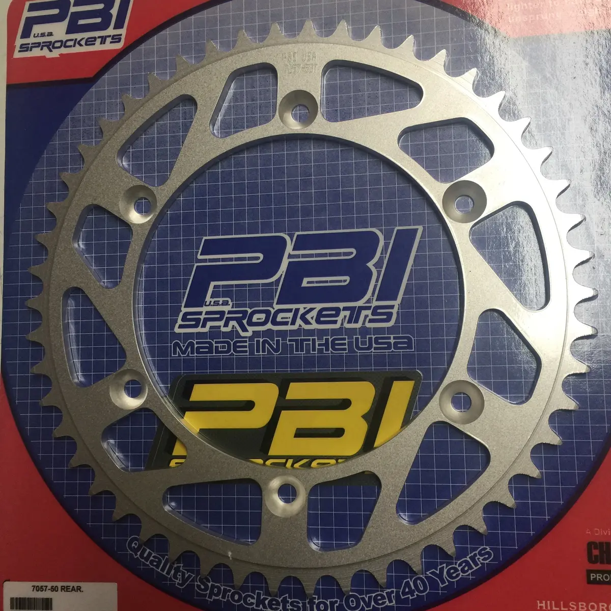 Yamaha, Rear Sprocket, 1980-98, Yz250 50 Teeth 1