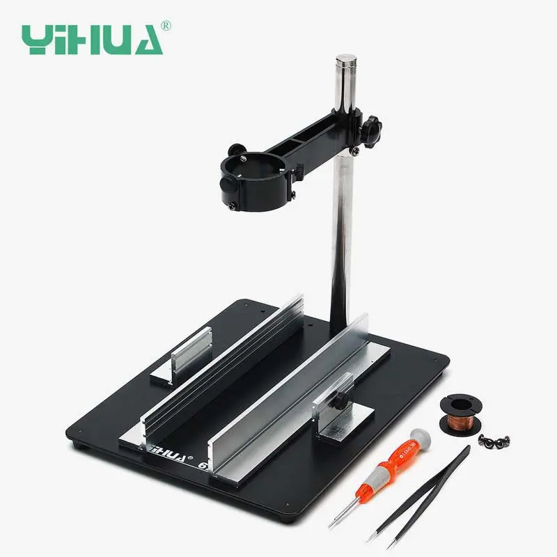 Yihua 628-Iv Multi-Function Platform Hot Air Gun Adjustable Bracket Welding Repair Fixture With Pcb Stander 1