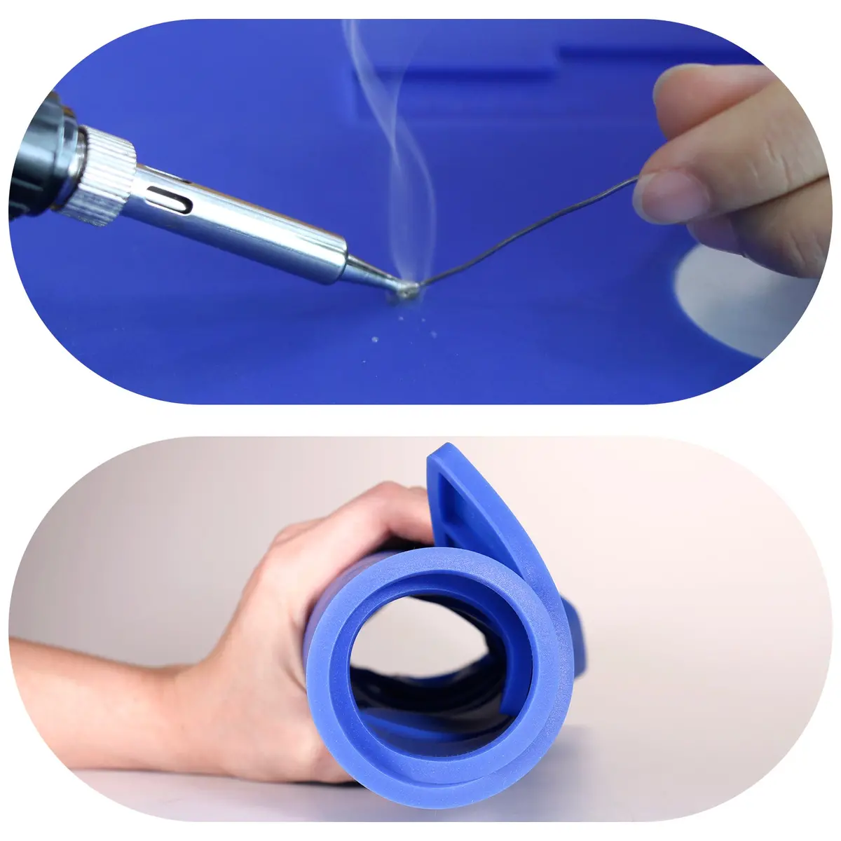 Yihua Magnetic Prevent Blister Protection Soldering Heat Insulation Maintenance Silicone Mat 2
