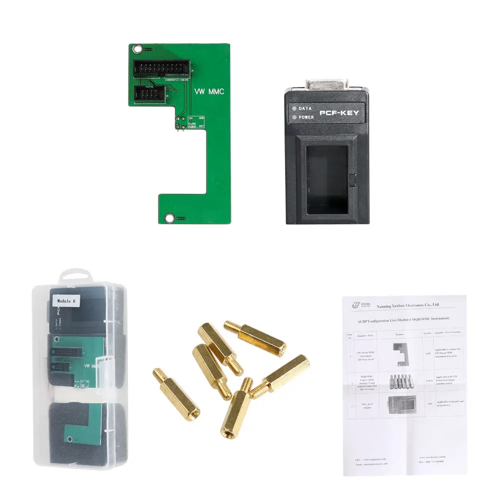 Yanhua Mini Acdp Module6 Mqb/Mmc Instrument With Adapters 1