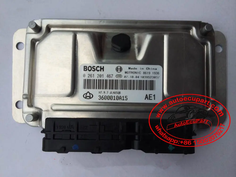 New Engine Computer 0261201467/ 0 261 201 467 / 3600010A15  Bosch Ecu For Changan 1