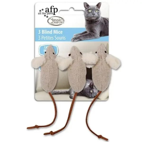 Afp Classic Comfort 3 Blind Mice Cat Toys 1