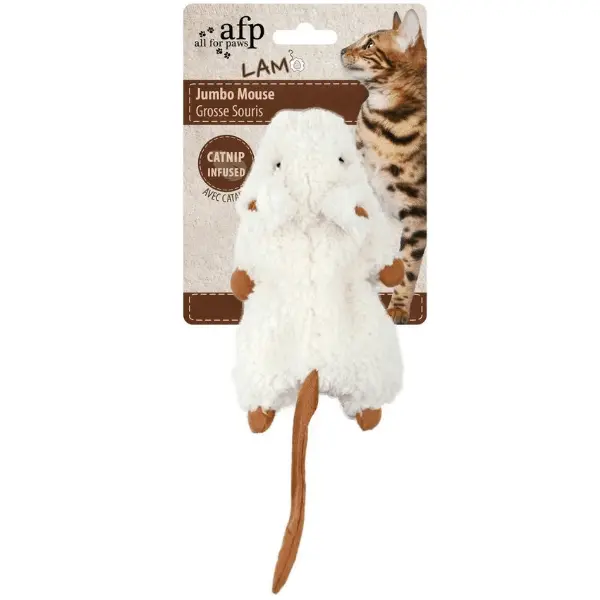 Afp Lamb Jumbo Rodent Cat Toy 1