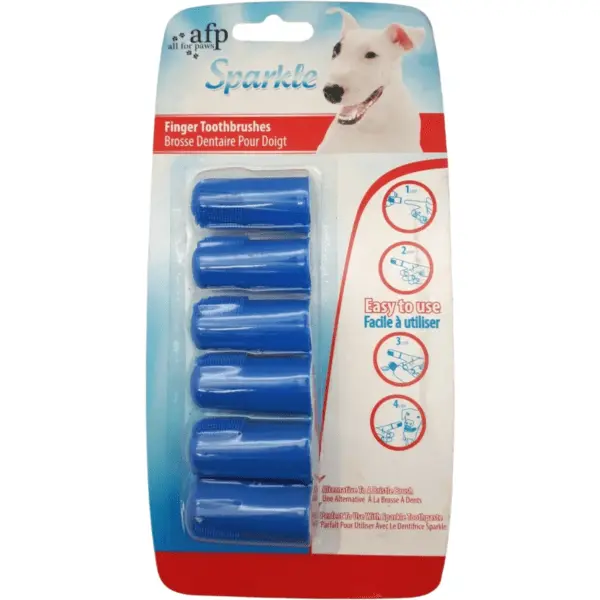 Afp Sparkle; Finger Toothbrushes 1