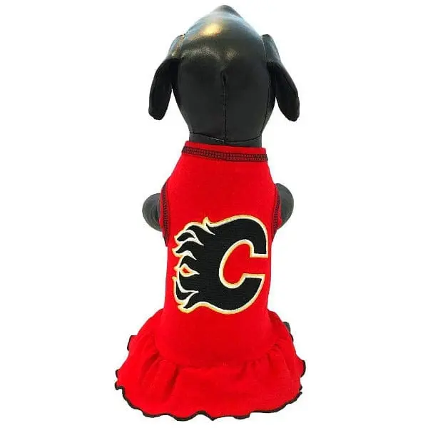 Calgary Flames All Star Nhl Ice Girl Dress 1