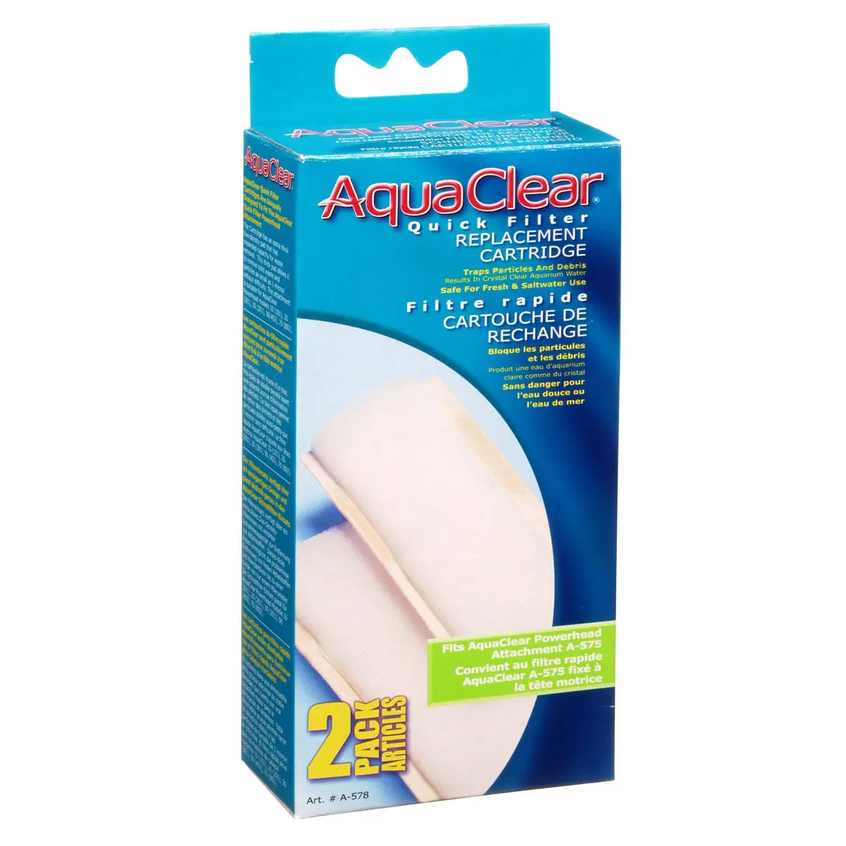 Aquaclear Quick Filter Powerhead Replacement Cartridge 1