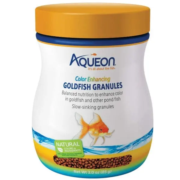 Aqueon Colour Enhancing Goldfish Granules 1