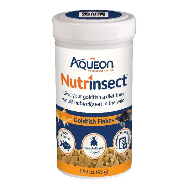 Aqueon Nutrinsect Goldfish Flakes 1
