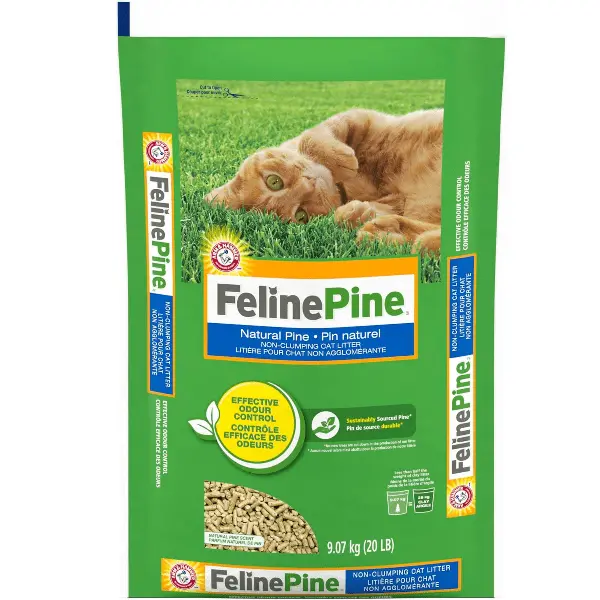 Arm & Hammer Feline Pine Non-Clumping Pine Pellet Cat Litter, 9.07Kg 1