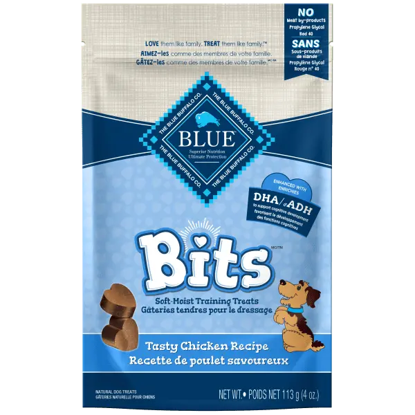 Blue Bits Soft-Moist Training Treats; Tasty Chicken Recipe 1