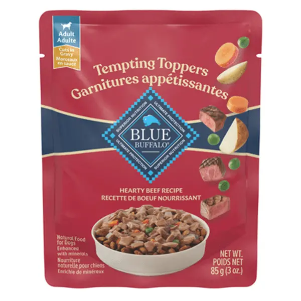 Blue Buffalo Tempting Toppers Hearty Beef Recipe 1