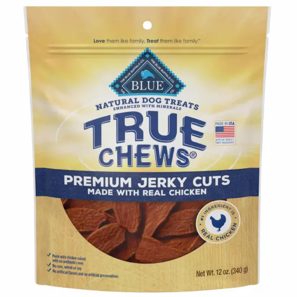 Blue Buffalo True Chews Premium Jerky Cuts Natural Dog Treats, Chicken 1