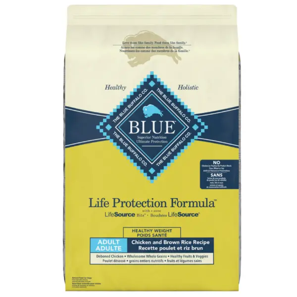 Blue Life Protection Formula Healthy Weight Chicken & Brown Rice Recipe Dry Dog Food, 26Lb 1