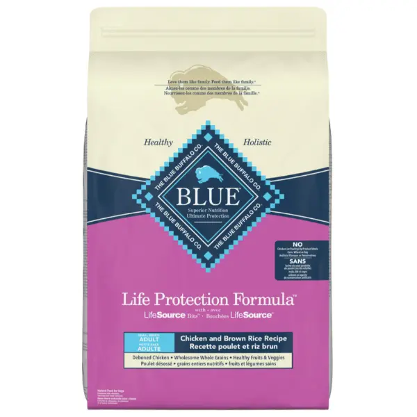 Blue Life Protection Formula Small Breed Chicken & Brown Rice Recipe Dry Dog Food, 15Lb 1