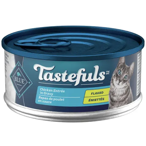 Blue Tastefuls Flaked Chicken Entree In Gravy Canned Cat Food 3