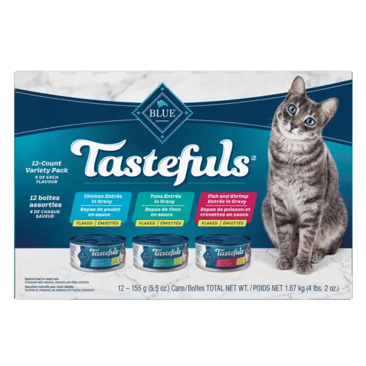 Blue Tastefuls Flaked Entree Variety Pack; 5.5 Oz 1
