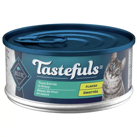 Blue Tastefuls Flaked Tuna Entree In Gravy Canned Cat Food 3