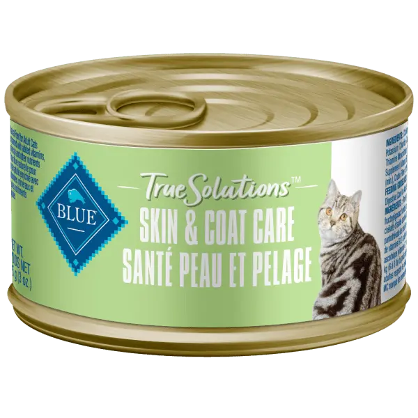 Blue True Solutions Skin & Coat Care Adult Canned Cat Food 1