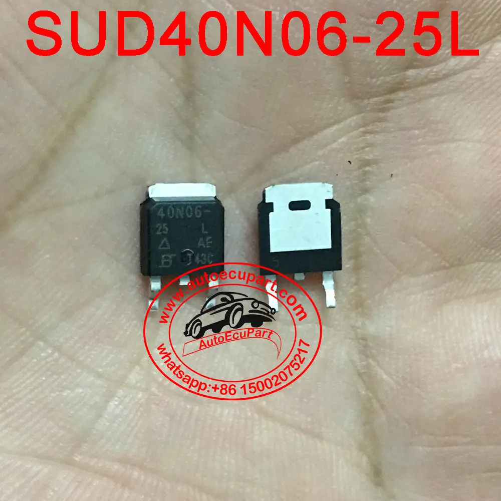 5Pcs 40N06-25L Sud40n06-25Loriginal New Engine Computer Chip Electronic Drive Ic Auto Component Consumable  Chips 1